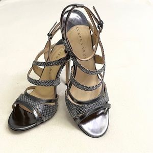 IVANKA TRUMP Pewter Heel Shoes